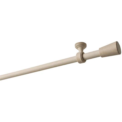 2 inch wide flat curtain rods